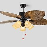 ★【Ventilador silencioso】Después del equilibrio de fábrica y la prueba de sonido, para garantizar que cada aspa gire sin ruido (sonido de funcionamiento del ventilador: alrededor de 30 dB), cree un entorno de vida cómodo y mejore la calidad del sueño. Adecuado para todas las estaciones.