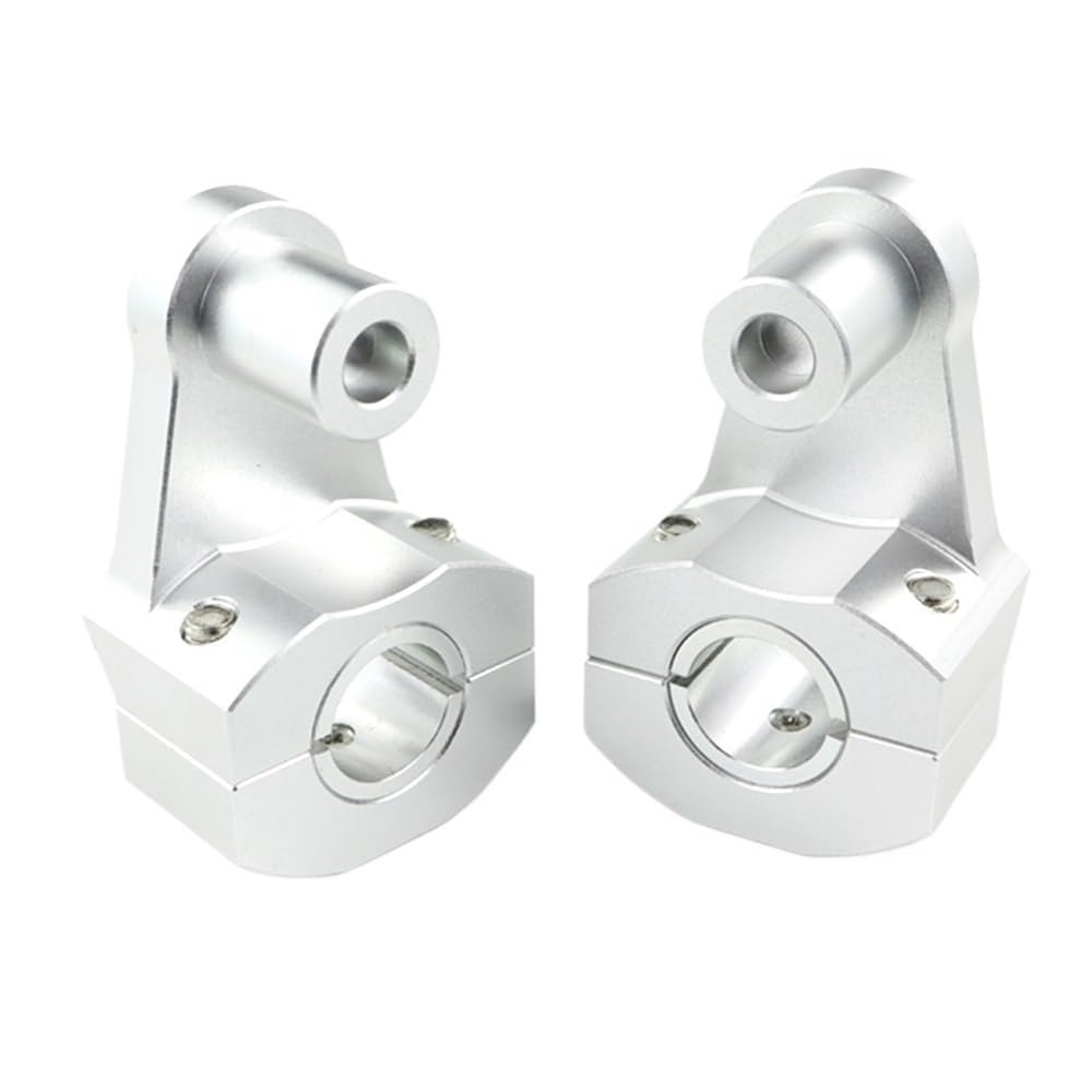 Rehausseur de Guidon Moto 7/8 "22mm Guidon De Moto Grosse Barre Montage Pinces Risers Adaptés pour CB650F 2014 2015 2016 2017 2018 Guidon Riser