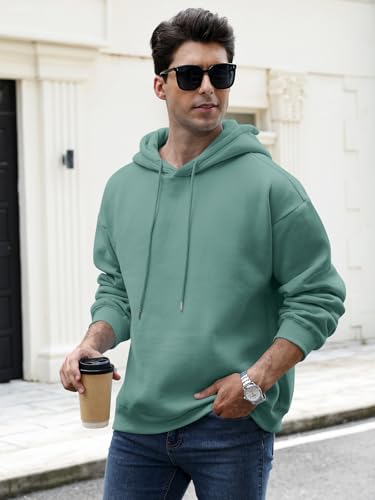 Sweat à capuche surdimensionné pour homme avec pull d winter décontracté Tomwell