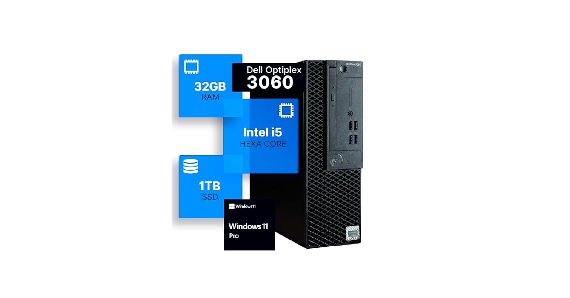 Amazon.com: Dell Optiplex 3060 Desktop Computer | Intel i5