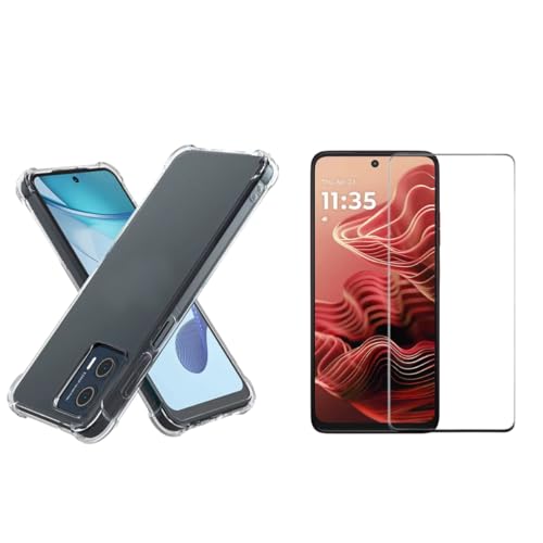 BLANCE, Capa Anti-Impacto + Película 3D Premium Para Moto G35