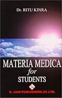 Materia Medica for Students 8170219256 Book Cover