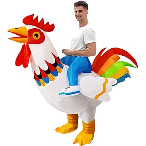 LUVSHINE Inflatable Chicken Costume for Adults Cover