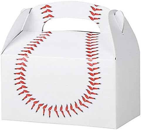 Party Favor Treat Boxes - 12 per pack - Play Kreative TM (Baseball)
