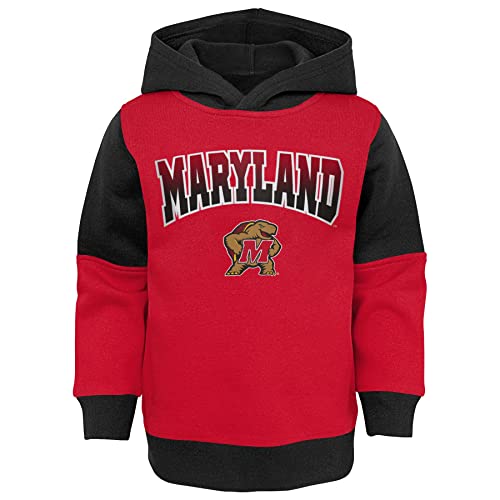 Outerstuff NCAA Toddler Sideline Fleece Set Hoodie and Pants, Maryland Terrapins 4T