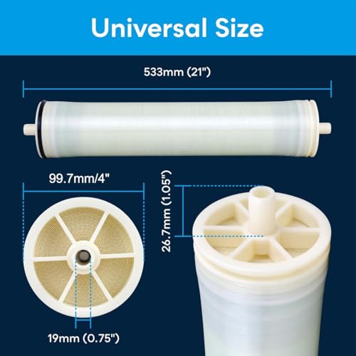 Membrane osmose inverse ULP21-4021 de haute précision pour filtration industrielle