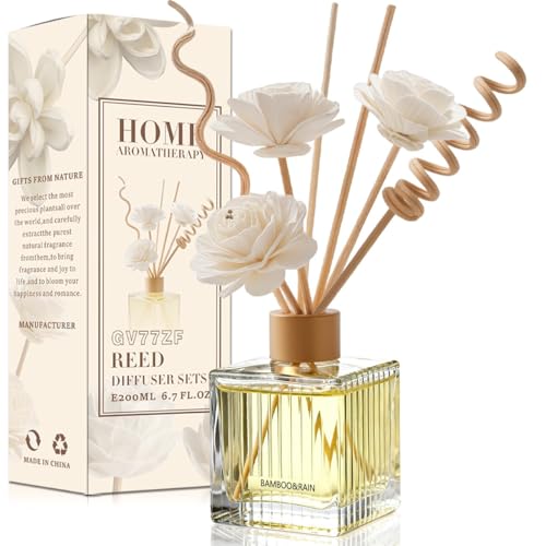 Difusor de varillas Bamboo Rain & Lavanda 200ml 2 unidades miniatura 2