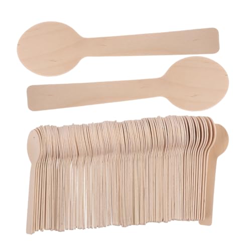 Minicucharitas de madera biodegradables para servir helados y condimentos sin alterar su sabor 2