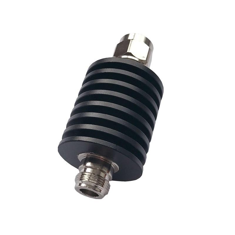 SAHUL 25W N Tipo Attenuatore DC-3GHz/4GHz RF coassiale Connettore di alimentazione N maschio a femmina - 50 Ohm, 1-50dB Attenuazione (30db, 4Ghz)