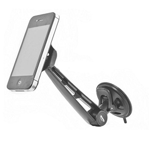 Eclipse Pro Grip Universal Auto Car Cell Phone Holder - Mount on Windshield, Dash, Console - Includes Installation Instructions