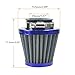 HOLATO PZ19 Carburetor Carb Air Filter Fuel Line Kit for 50cc 70cc 90cc 110cc 125cc Tao Tao GK110 Baja SSR Apollo Coolster Chinese Kids Four Wheeler ATV Go Kart CRF50 XL70 Dirt Pit Bike Motor (BLUE)