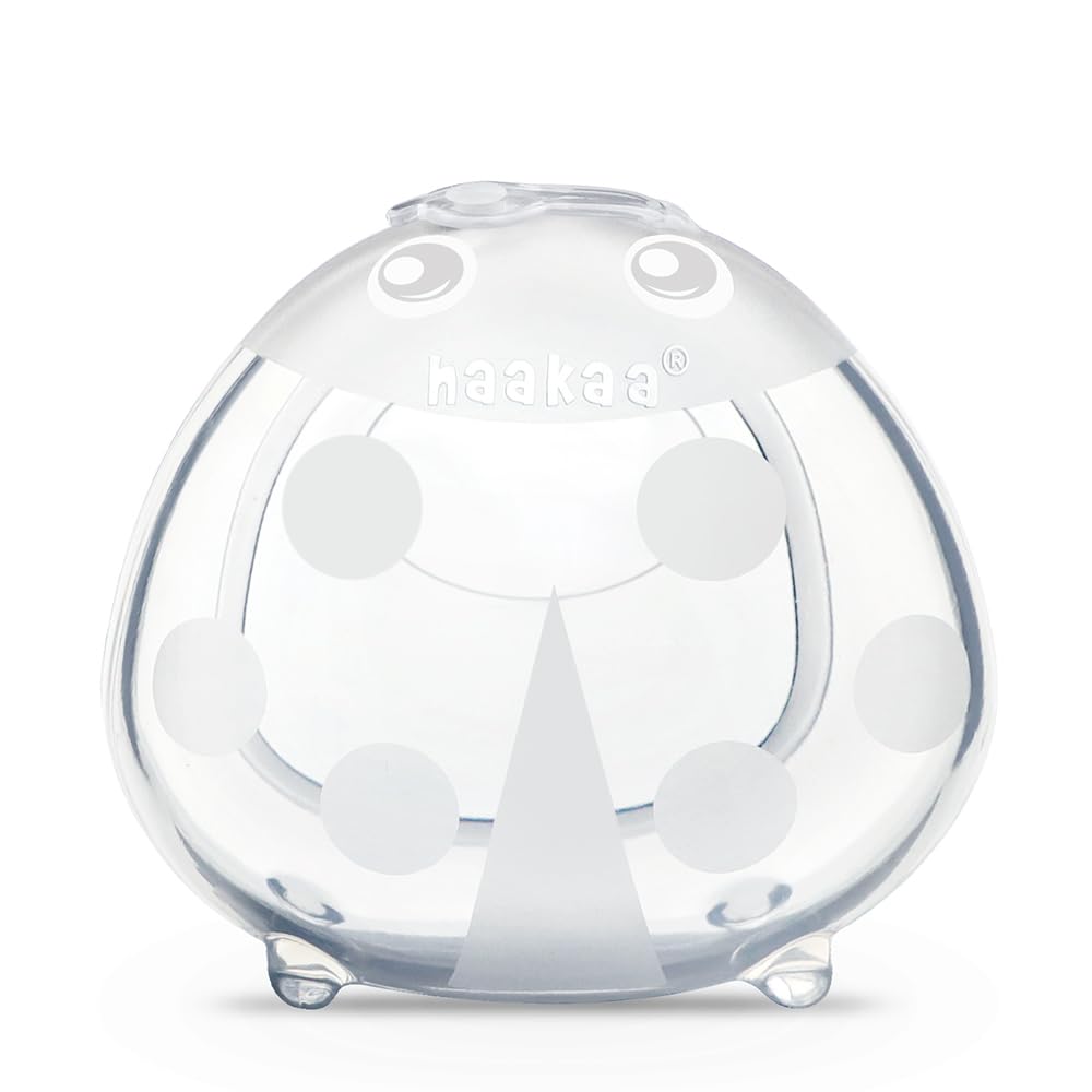 haakaa Coppette Raccoglilatte, Proteggi Capezzolo di Silicone, Materno Coppe Raccoglilatte, Sano e Innocuo, 1 Pezzi (75 ML)
