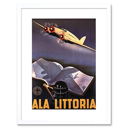 Rifinito a mano, di alta qualità, con il supporto/stuoia, stampa incorniciata di arte.