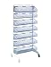 Quantum Storage Systems 36" x 70" Single Sided Unit with Seven 1035HBC Wall Hanging Baskets - Add on Unit