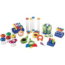 Learning Resources Primary Science Classroom Science Center School Bundle, 47 Pieces