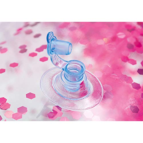 Bóia Glitter, Intex, Transparente, Pacote de 1