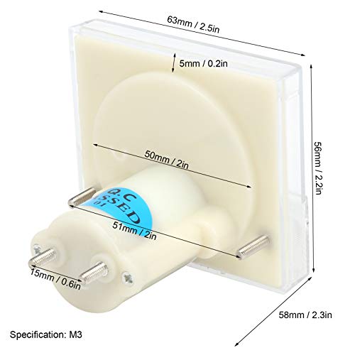 Pointer DC Voltmeter, 85C1 DC 0~200V Panel Volt Voltage Meter Measuring Instrument for Some Power an