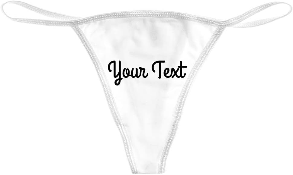 Your Text Custom Thong: