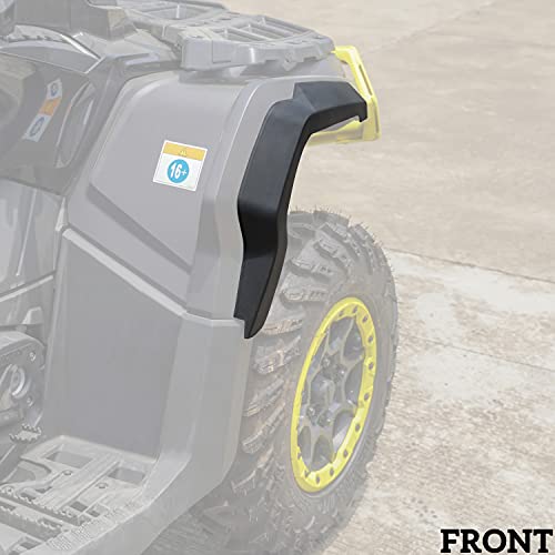 Image of Fender Flares for Can Am Outlander, Extended Front & Rear Mud Flaps Mud Guards for Can-Am Outlander 500 570 650 800R 850 1000 Max 2013-2021 Accessorries (Replace #715001764)