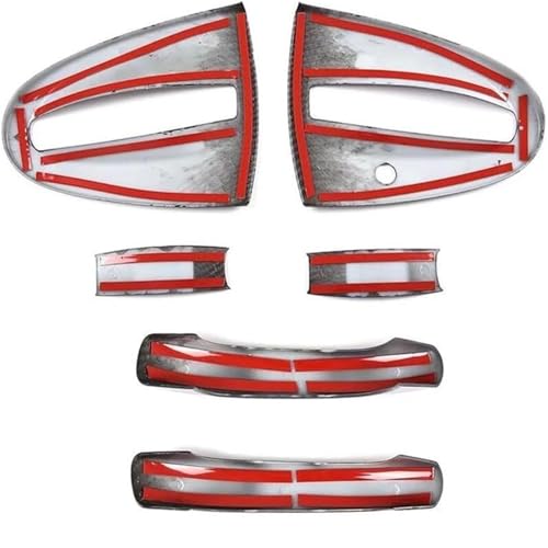 Poignée de porte extérieure ABS carbone Smart 451 protection gauche - 3