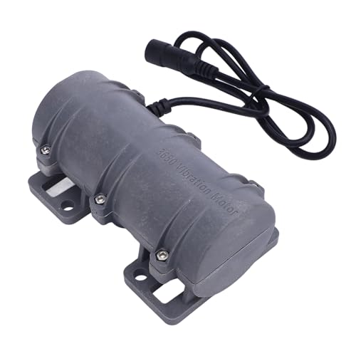 Moteur vibrant 3650 CC vitesse réglable 3800 tr/min double masse DC 12V