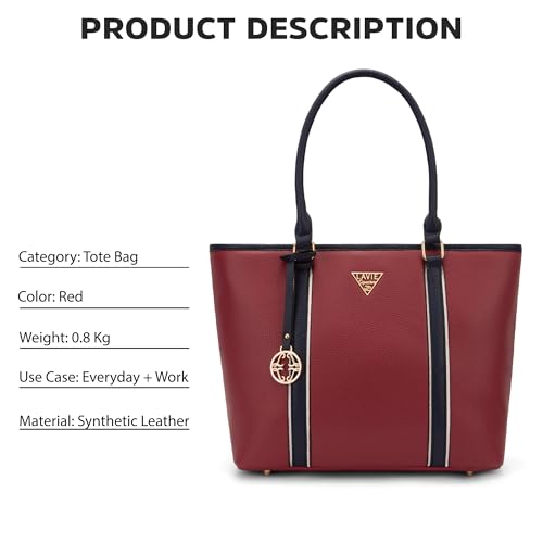 Image of Lavie Signature Las Vegas Woman's Tote Handbag for Women | Tote Bag for Work | Ladies purse | Stylish Shoulder Bag | Gift for Women