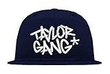 5-Panel Trucker Mesh Cap TRVPPY 5 Panel Snapback Trucker Mesh Cap Modell Taylor Gang Wiz Khalifa, Weiß-Navyblau