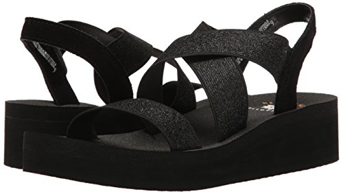 Image of Yellow Box Women's Sparkle Wedge Sandal