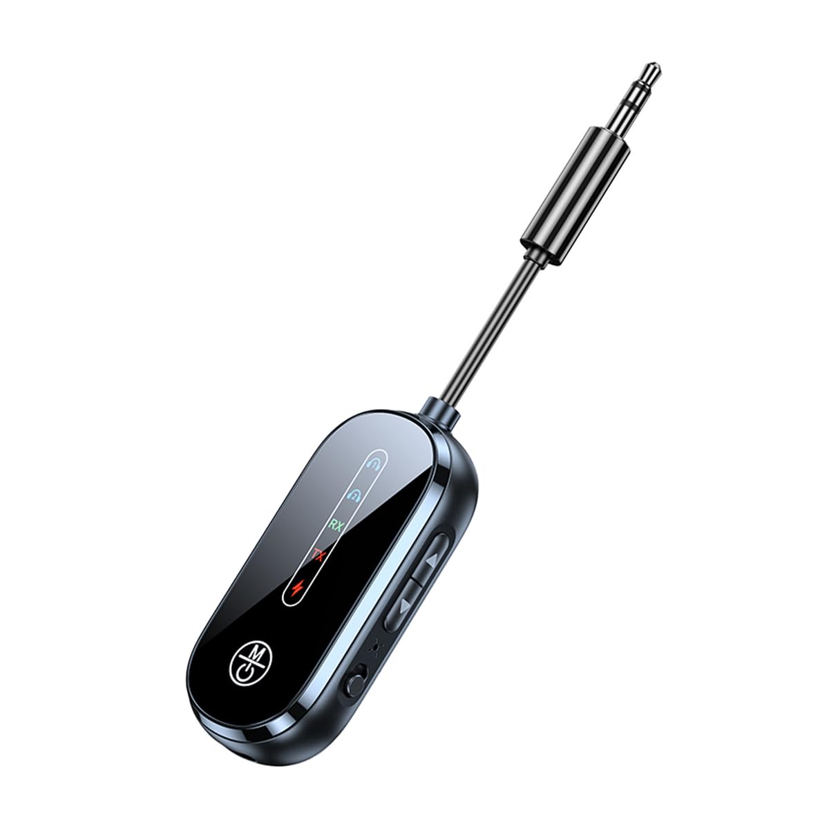 Adattatore Bluetooth per aereo, trasmettitore 2 in 1 Bluetooth wireless per aereo per cuffie TV Dual Link, per PC/auto/palestra/stereo di casa