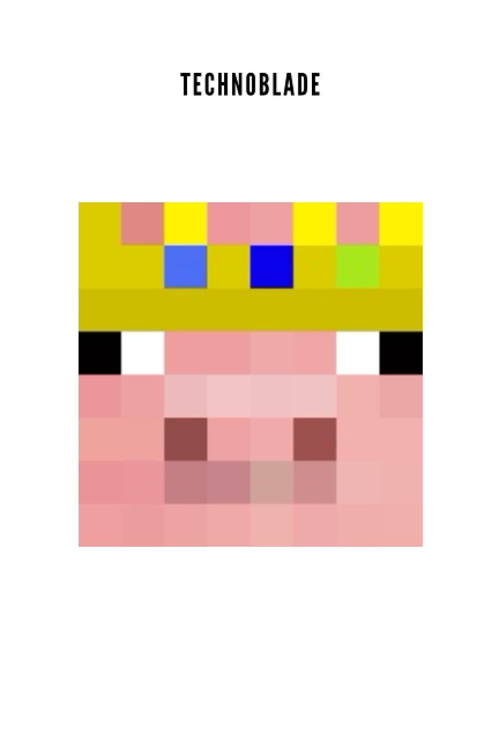 TECHNOBLADE: Technoblade Notebook - Technoblade Art - Technoblade Fanart - Technoblade Minecraft - Technoblade Hermitcraft - Technoblade Merch - ... - Technoblade Face - Technofanart - Techno