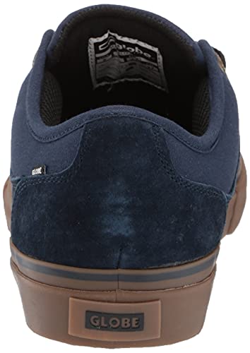 Image of Globe Men's Traditional Vulcanized Skate Shoe, Midnight /Gum, 5