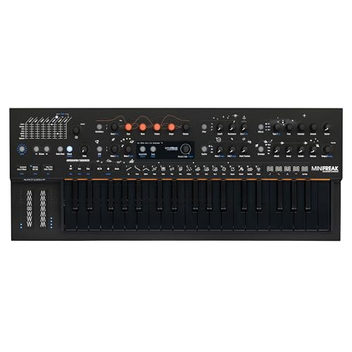 Arturia MiniFreak 37 Key Polyphonic 6-Voice Hybrid Synthesizer Keyboard (Limited Edition Stellar...