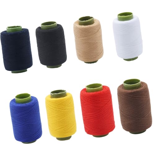 PURPLELILY Industrial Strengths - Hilo de coser con la mayoría de máquinas, hilo de costura resistente de bajo encogimiento para máquina de coser