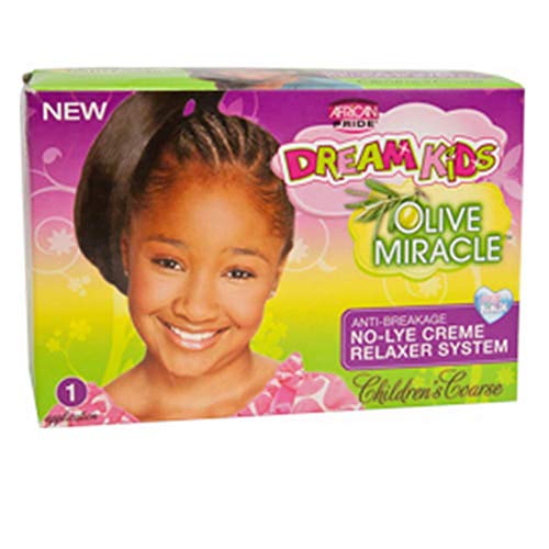 Orgulho Africano Sonho Crianças Olive Miracle Relaxer Grosso, 1count