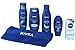 Produktbild NIVEA Verwöhnpflege, Geschenkset für SIE 6-tlg, mit Haarmilch, Body Milk, Pflegedusche, Handcreme, Tagespflege & NIVEA Handtuch