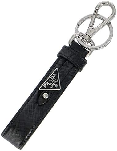 Amazon Prada プラダ キーリング メンズ Saf キーホルダー キーリング Nero 2pp68t 053 002 並行輸入品 Prada プラダ キーホルダー チェーン