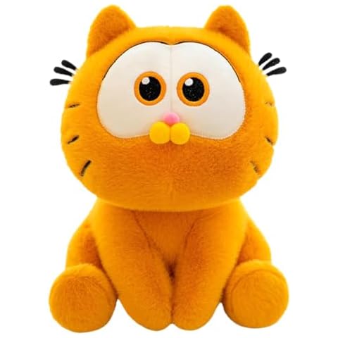 Fat Orange Plush Cat Soft Toy for Kids Cover