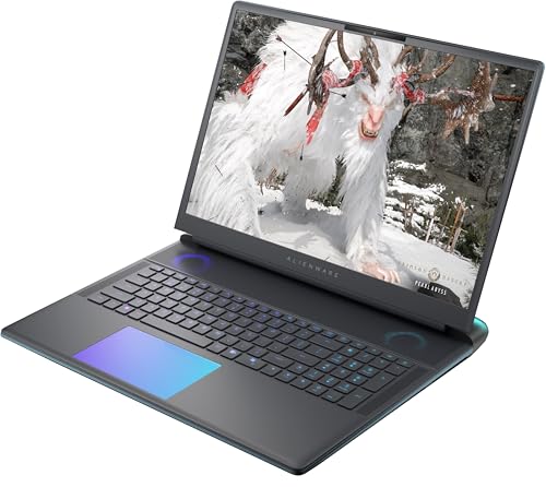 Image of Dell Alienware 16 Aurora Gaming Laptop, Intel 7-240H, 32 GB DDR5 RAM, 1 TB PCIe SSD, 16 inch WQXGA (2560x1600) 120Hz Display, Nvidia G-Force RTX 5060, Backlit Keyboard, W11 Home, Blue