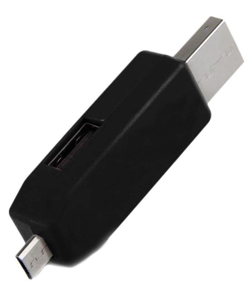 TRIDEO USB Male to cro USB OTG Adapter with USB Hub and TF Memory Card Reader-image-24