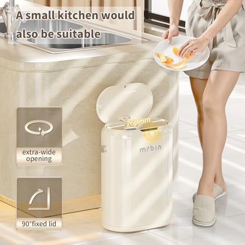 Caneca de Basura Metálica MRBIN Automática 4.8 Gal miniatura 4