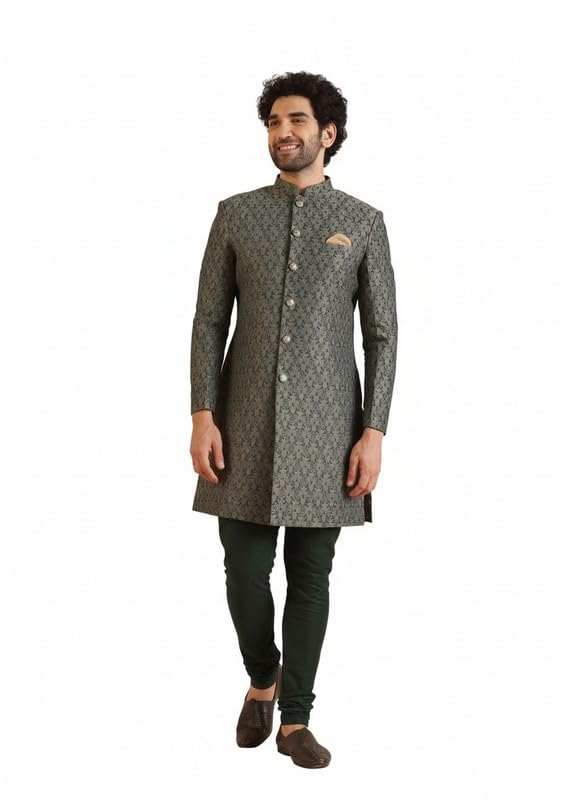 Image of KISAH mens Sherwani Churidar Set