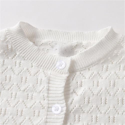 Girls Boys Knit Cardigan Sweaters Open Front Button Down Casual Long Sleeve Toddler Kids Fall Crewneck Chunky Knit Outwear2