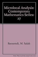 Microlocal Analysis: Contemporary Mathematics Series 0821850318 Book Cover