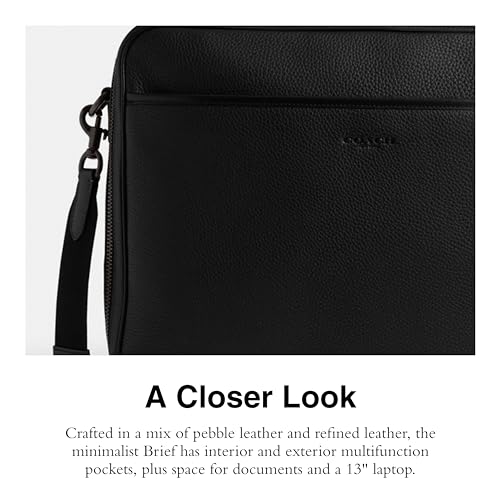 Coach Gotham Convertible Brief in Pebble Leather4