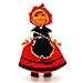 Folk Artesanía Muñeca Regional colección 25 cm Vestido típico Gallega Galicia España.