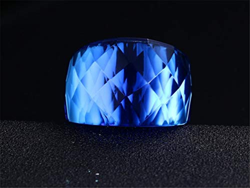 HIJONES Men Women Stainless Steel Cubic Zirconia Royal Crystal Rings Wrap Band Cocktail Style2