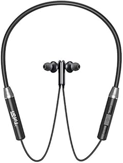 TIITAN Nitrogen Series N3 वायरलेस नेकबैंड इन-ईयर ब्लूटूथ 5.0 IPX5 स्वेटप्रूफ मैग्नेटिक हेडसेट, माइक के साथ, लाइटवेट ईयरफ़ोन 8 घंटे प्लेटाइम के साथ