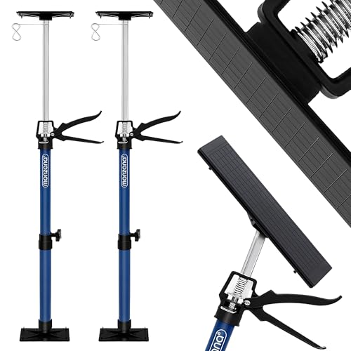 MONZANA 2X Plasterboard Lifter Plasterboard Props Telescopic Support Pole