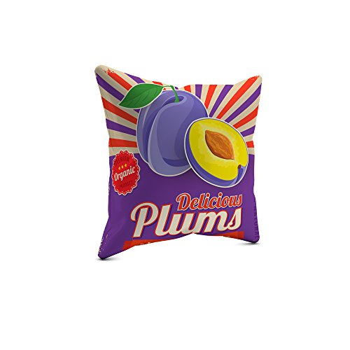 Picanova Coussin décoratif, Satin, Multicolore, 40 x 40 cm