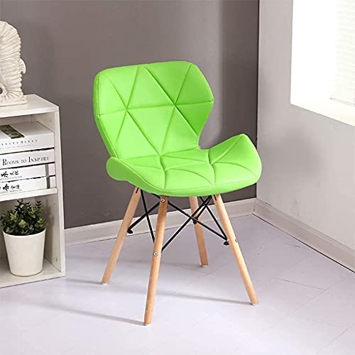 JYHQ Gaming Stoel Computer Stoelen Houten Eetkamerstoel Zacht Kussen en Rugleuning voor Lounge Make-up Stoelen Home Office - Faux Leathe Kruk.Load 150kg (Kleur: D) (Kleur: C) - Afbeelding 3